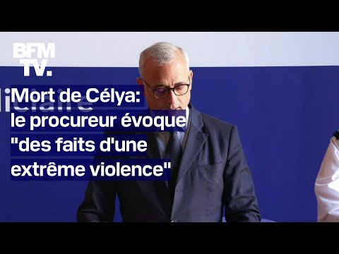 Mort de Célya: le procureur de la République de Rouen évoque des faits d'une extrême violence