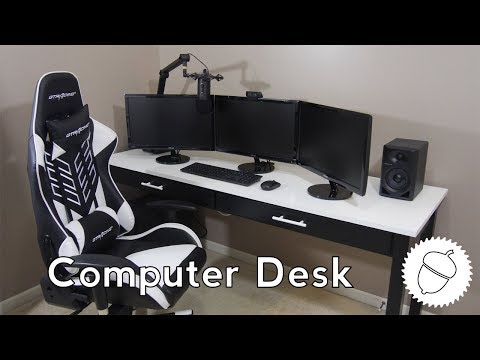 How to Make the Ultimate Gaming Desk | +Free Plans!!