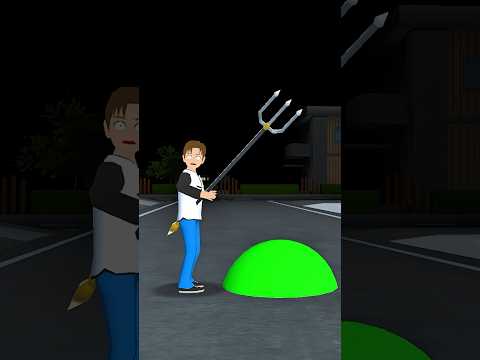 yuta siang malam zombie datang 😨😱#sakuraschoolsimulator #sakura #viral #trending #shorts