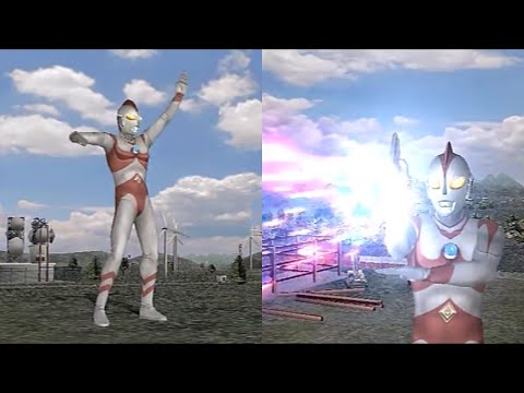 【ウルトラマンFE3】次々に現れる怪獣を反撃サクシウム光線で倒すウルトラマン８０　Ultraman Fighting Evolution 3