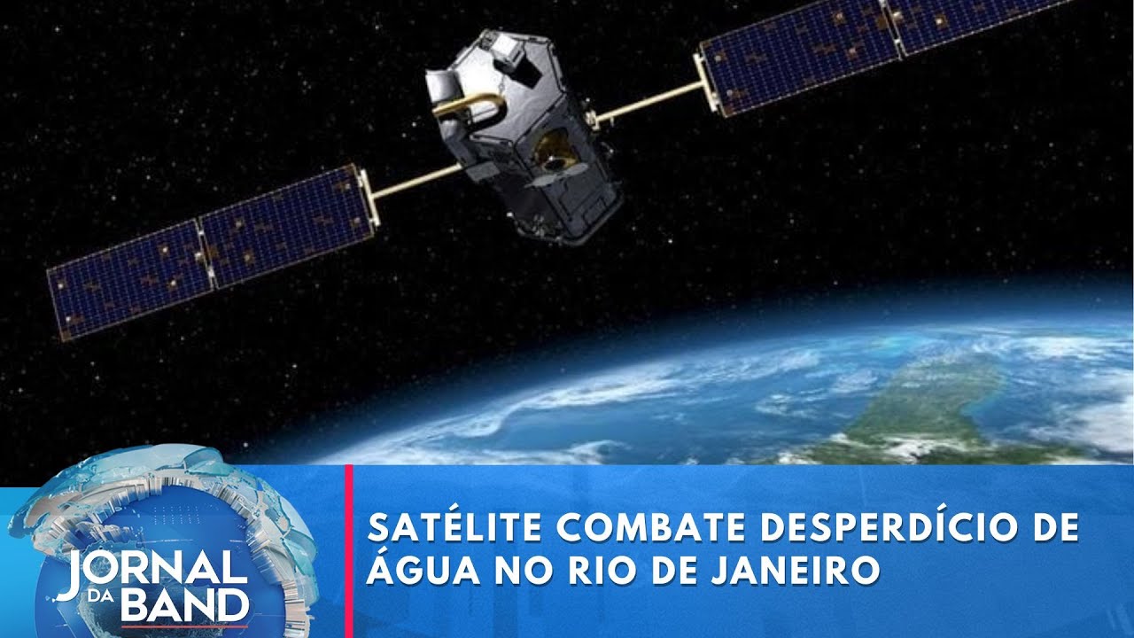 Satélite combate desperdício de água no Rio de Janeiro