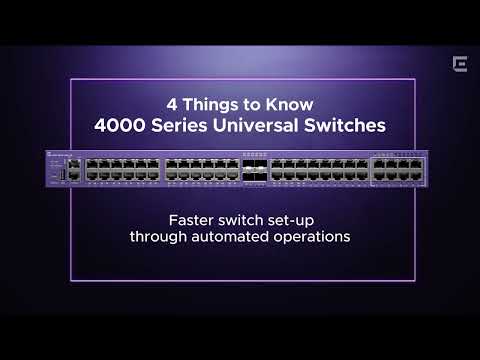 4 Things to Know About the 4000 Series Universal Switches