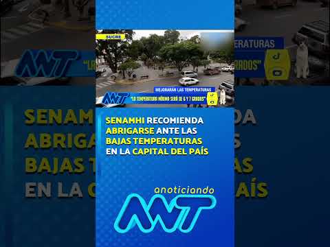 Senamhi recomienda abrigarse ante las bajas temperaturas en la capital del país