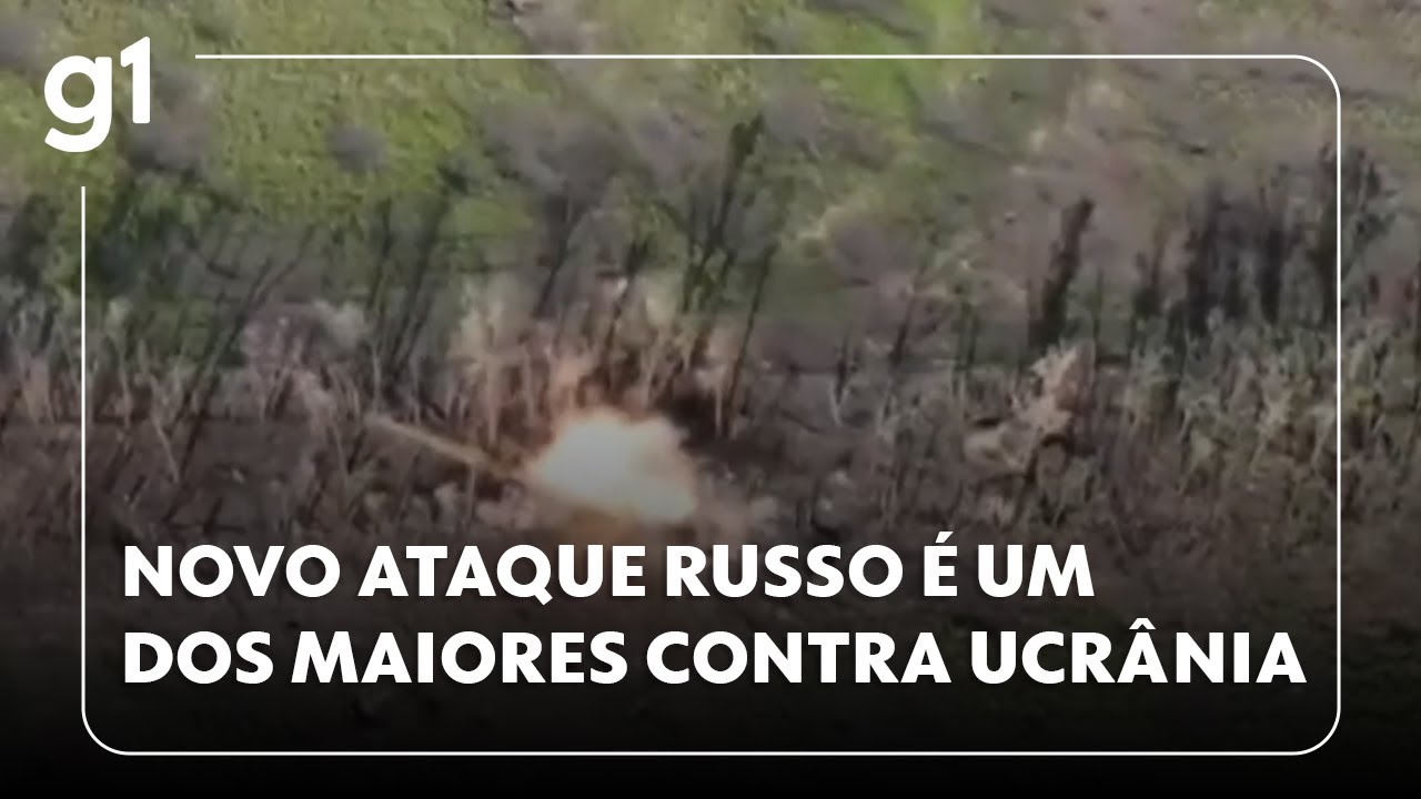 Quatro são mortos em um dos maiores ataques russos contra a Ucrânia