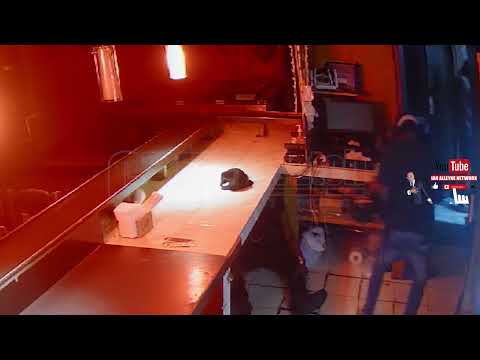 CCTV footage captured bandits robbing WI Crew Bar along Marie St in Chaguanas on Thu 14th Mar, 2024