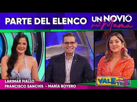 Parte del elenco "UN NOVIO PARA MAMÁ" - VALE POR TRES - (Febrero 18)