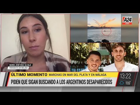 Piden que sigan buscando a los argentinos desaparecidos en Málaga