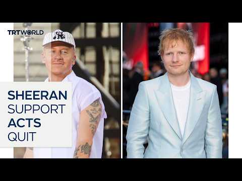 Ed Sheeran support acts pull out after Macklemore’s removal