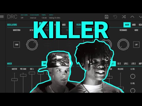 How to make the sounds from Adamski feat Seal 'Killer' with DRC