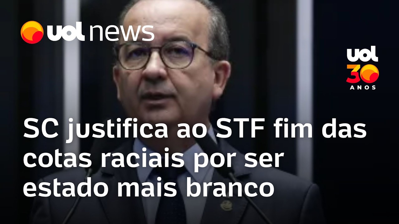 SC justifica ao STF fim de cotas por ter maioria branca; PGR pede suspensão