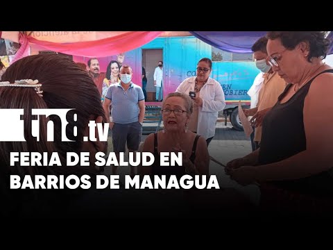 Feria de la salud llega al barrio Waspan Sur, Managua, gracias al Gobierno - Nicaragua