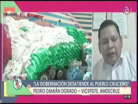 07022023 PEDRO DAMIAN DORADO GOBIERNO DEPARTAMENTAL NO ATIENDE A LOS MUNICIPIOS BOLIVIA TV