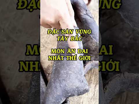 Đặc sản Tây Bắc dai nhất Thế giới và lợi ích không ngờ?#ngoclongtaybac #ngoclongtea #amthuctaybac