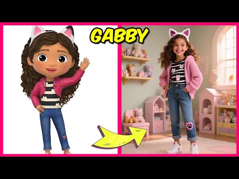 🧸🏠GABBY'S DOLLHOUSE CHARACTERS IN REAL LIFE!🔥And Their Favorites Snacks, Drinks & More! I Vera