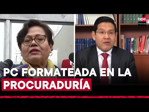 María Caruajulca denuncia que Javier Pacheco ordenó formatear computadora de su despacho