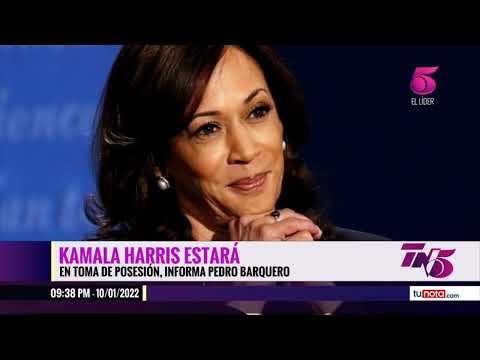 Kamala Harris estará en toma de posesión de Xiomara Castro