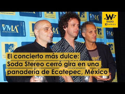 El concierto más dulce: Soda Stereo cerró gira en una panadería de Ecatepec, México