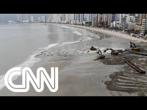 Balneário Camboriú inaugura faixa de areia ampliada | CNN SÁBADO