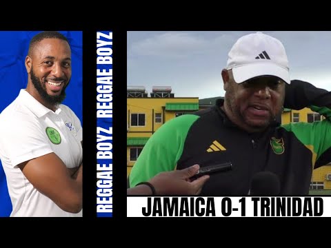 We Resorted To Long Balls | Reggae Boyz U17 Coach Altimont Butler Speak on 1-0 Defeat To Trinidad