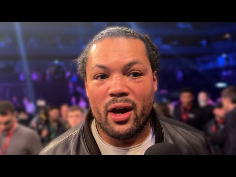 JOE JOYCE IMMEDIATE REACTION TO CHISORA BEATING WALLIN! – ‘He can fight who he wants!’