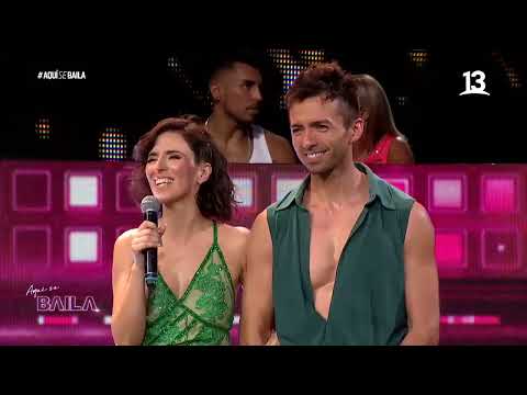 Paz Bascuñán versus Nicole Gaultier: Cuarto desafío. Aquí se Baila, Canal 13.