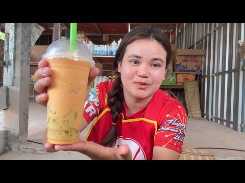 ຮ້ານນໍ້າປັ້ນພ້ອມຂາຍແລ້ວເດີເກັບ