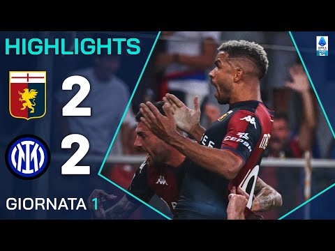 GENOA-INTER 2-2 | HIGHLIGHTS | 1ª GIORNATA | SERIE A ENILIVE 2024/25