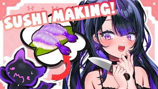 [Handcam] Turning my fans into sushi!? 🍣🔪