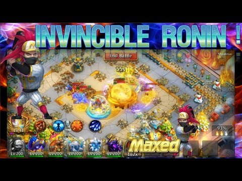 INVINCIBLE RONIN!! - Castle Clash