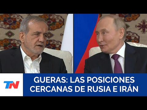 CONFLICTOS BÉLICOS: Rusia e Irán afirman tener posiciones cercanas en la escena internacional