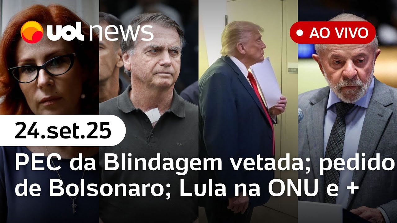 Senado veta PEC da Blindagem Bolsonaro pede ao STF fim da prisão domiciliar caso Zambelli e mais
