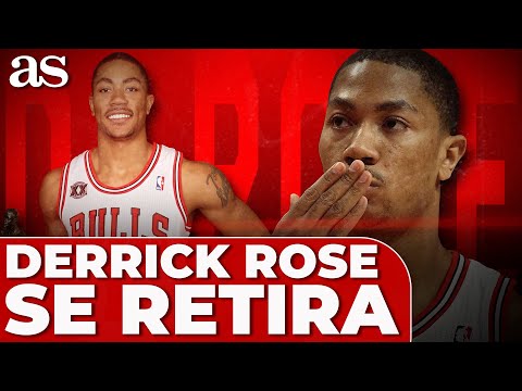 DERRICK ROSE, el MVP más joven de la historia, SE RETIRA