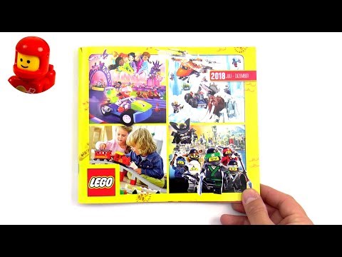 Complete LEGO Catalog Second Half Year 2018 - German Version