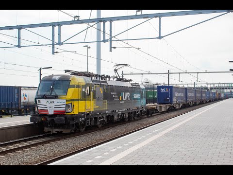 Treinen in Lage Zwaluwe 22.4.2023
