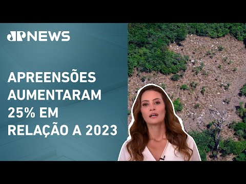 PF apreende R$ 1 bilhão por crimes ambientais em 2024; Patrícia Costa comenta