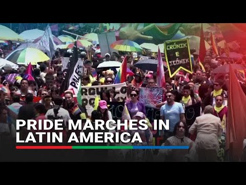Latin America celebrates diversity with pride parades | ABS-CBN News