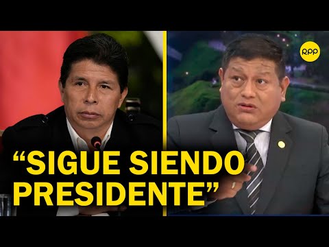 Walter Ayala: Técnicamente Pedro Castillo sigue siendo presidente del Perú