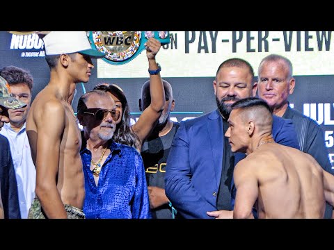 REVENGE? Sebastian Fundora vs Tim Tszyu • FULL WEIGH IN & FACE OFF | Premier Boxing Champions