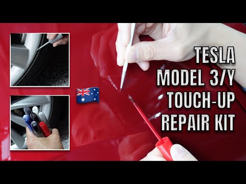 TESLA MODEL Y MODEL 3 TOUCH UP REPAIR KIT PAINT Rim Rash and Scratches