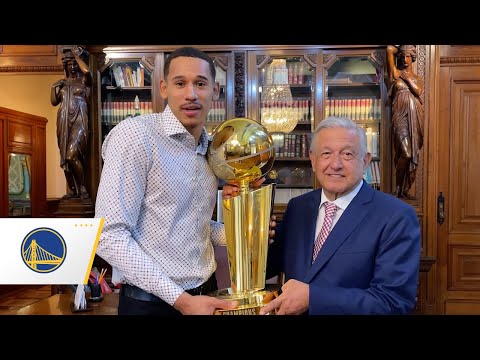 Juan Toscano-Anderson Takes Larry O'Brien Trophy to Mexico video clip