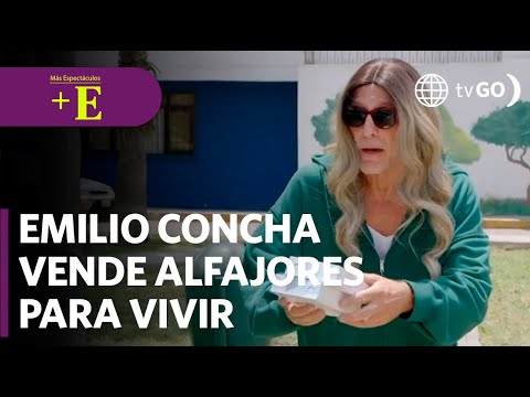 Emilio Concha vende alfajores para ganarse la vida | Más Espectáculos (HOY)