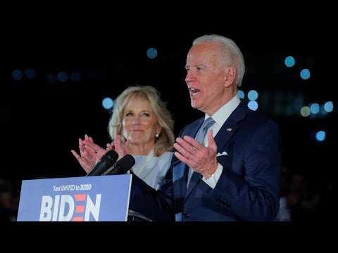 Primaires démocrates : Joe Biden, toujours en tête, tend la main à Bernie Sanders