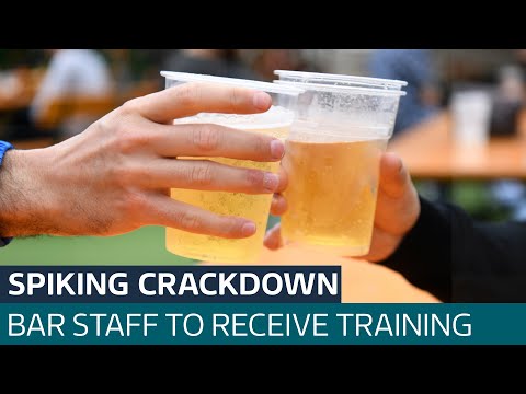 Bar staff to be trained to deal with drink spiking | ITV News