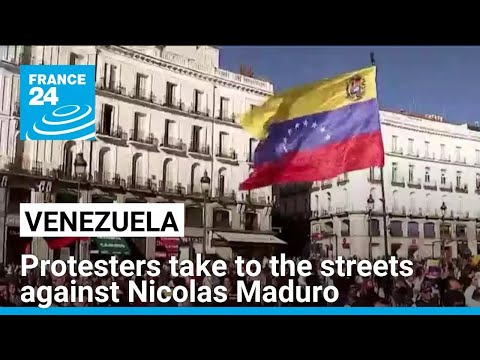 In Venezuela, protesters take to the streets against Nicolas Maduro as election dispute continues