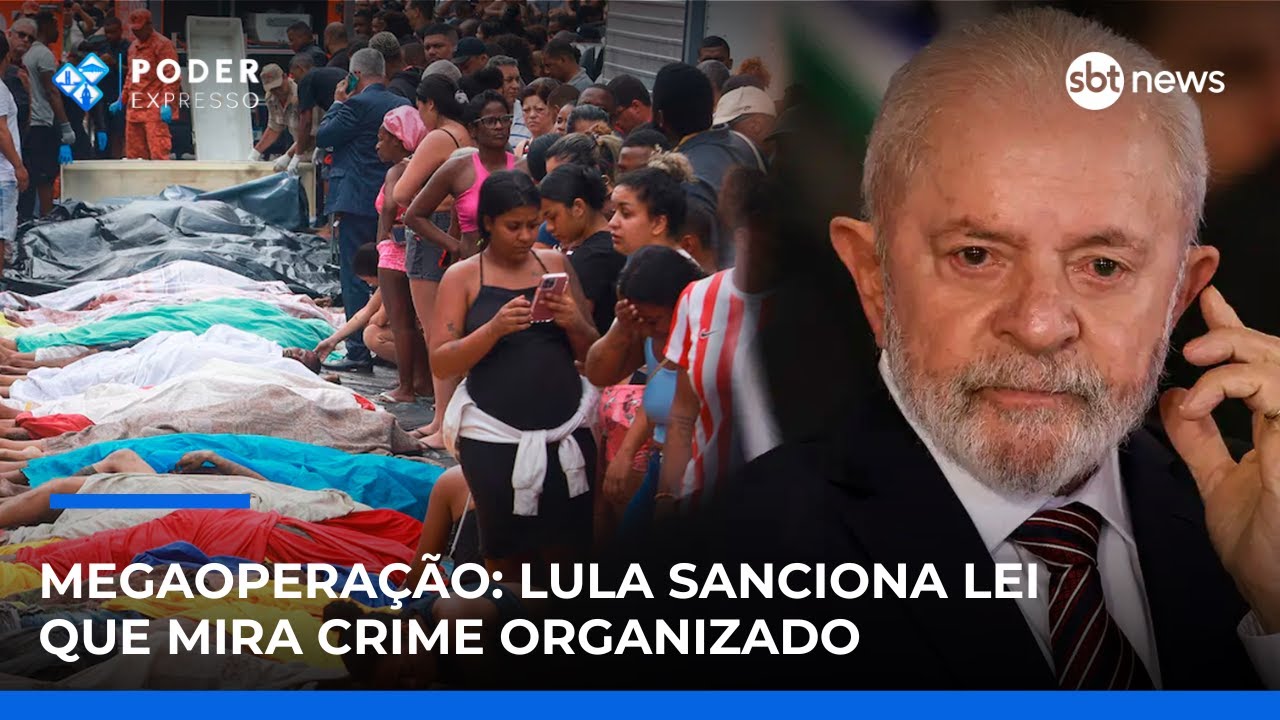 🔴AO VIVO | Após megaoperação Lula sanciona lei que endurece combate ao crime organizado  TV Online 🔴AO VIVO | Após megaoperação Lula sanciona lei que endurece combate ao crime organizado