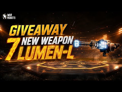 Lumen-L Giveaway | War Robots PvP Multiplayer #WRWinLumenL #KreshOfficial