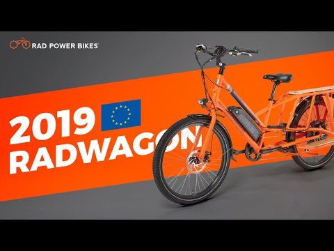 2019 RadWagon -- European L1e-A Electric Cargo Bike from Rad Power Bikes