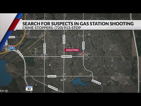 Suspects wanted in shooting outside Aurora gas station