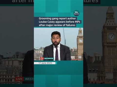Groming gang report author Louise Casey appears before MPs after major review of failures | ITV News