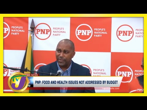 PNP: Food & Health Issues not Addressed by Budget | TVJ News - March 24 2021